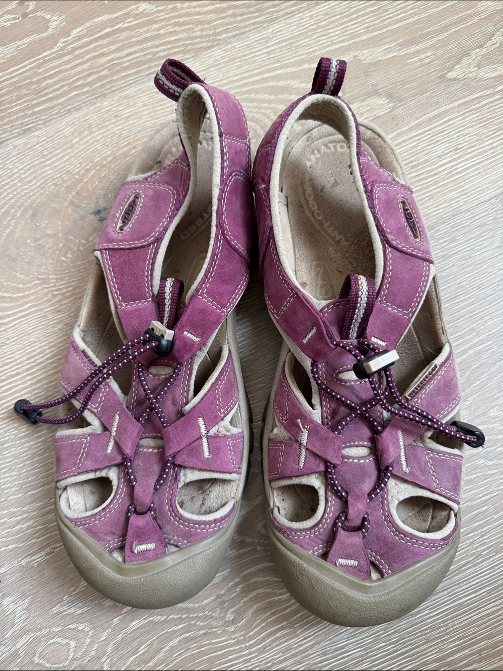Keen Women's Mauve Suede Outdoor Sandals